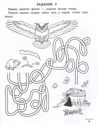 Лесные ходилки-бродилки: развиваем зрительно-моторную координацию: 4+ - фото 2