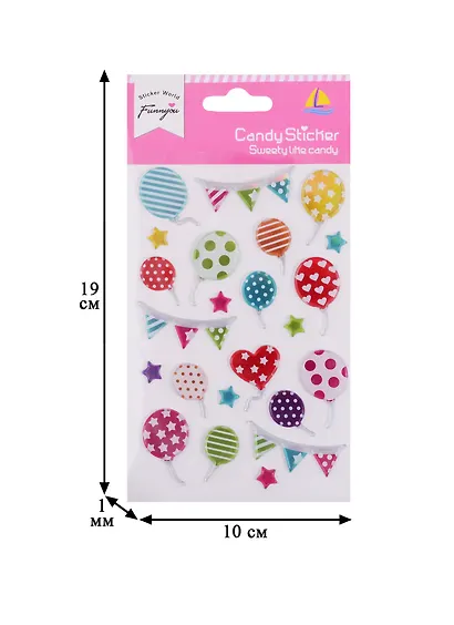 Наклейки акрилл Шарики - фото 2