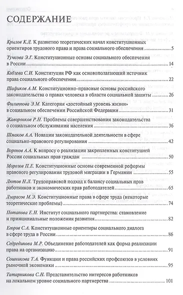 Конституционные основы трудового права и права социального обеспечения.Состояние и перспективы. - фото 2