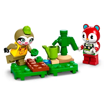 LEGO Animal Crossing: Фургон и магазин в саду Лейфа, 263 детали (77054) - фото 7