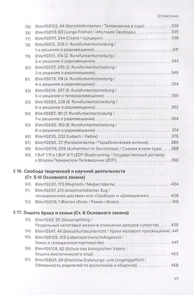 Избранные решения Федерального Конституционного Суда Германии - фото 6