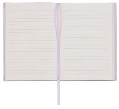 Ежедневник недат. А6+ 126x174 мм 120л "Бьянчини" сиреневый, кожзам, мягк.переплет, тисн. фольгой, офсет, справ.мат-лы, ляссе, инд.уп - фото 6