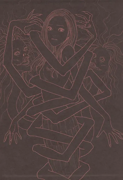 Страшные истории Мими. (Истории о привидениях от Мими). Манга - фото 6