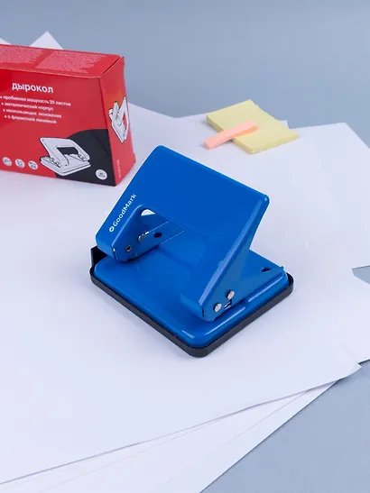 Дырокол 20 листов - фото 15