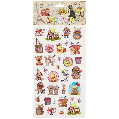 Наклейки Party Друзья(DC66-01)(13*29) - фото 1