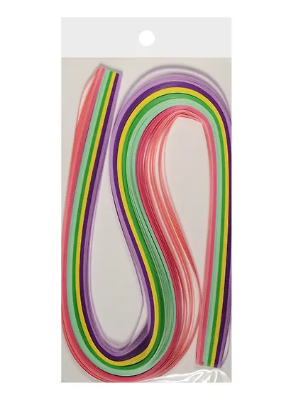 Бумага для квиллинга в пакете с подложкой (3mm) (120 листов) (52cm) нежный с зеленым (11-23988 - фото 1