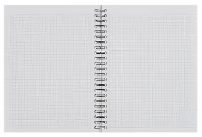 Тетрадь «Peony», 96 листов в клетку, желтый, спираль - фото 3