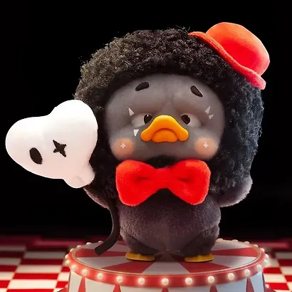 Коллекционный брелок с подвесом "Расстроенная утка" серии Утка игрок, 13см, Blind Box, 1983 Toys, 15+ - фото 5