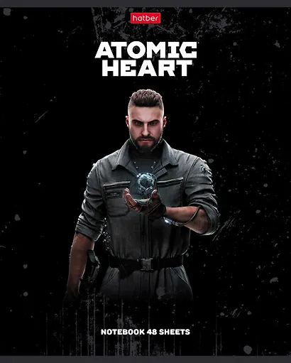 Тетрадь в клетку Hatber, "Atomic Heart 3", 48 листов, в ассортименте - фото 5