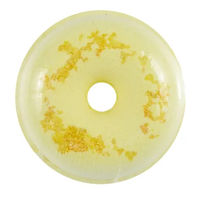 Бомбочка-пончик для ванны (130г) (Молоко и Мед) - фото 1