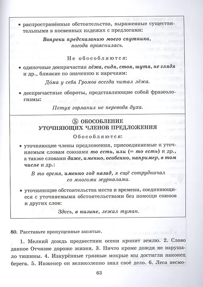 Все правила русского языка в тренировочных упражнениях: орфография и пунктуация 8-9 классы - фото 4