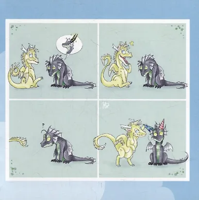 Мини-драконы. Маленькие комиксы про маленьких драконов! - фото 3