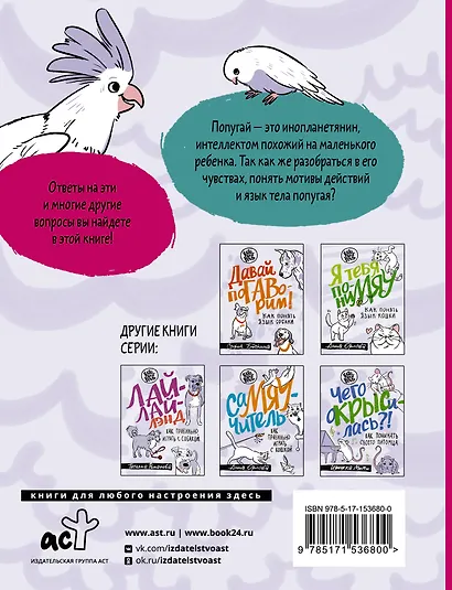 Давай поЧИРИКаем. Как понять язык попугая - фото 2