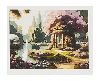 Холст с красками по номерам "Сад бесконечной любви", 30 х 40 см - фото 4