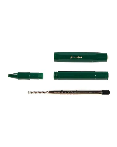 Подарочная ручка-роллер Kaweco Classic Sport 0,7мм, цвет чернил чёрный, зелёный корпус - фото 8