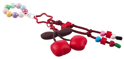 Брелок-обвес на сумку «Вишенки», 20 см - фото 4