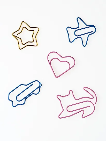 Скрепки 25 штук "Ассорти" - фото 5