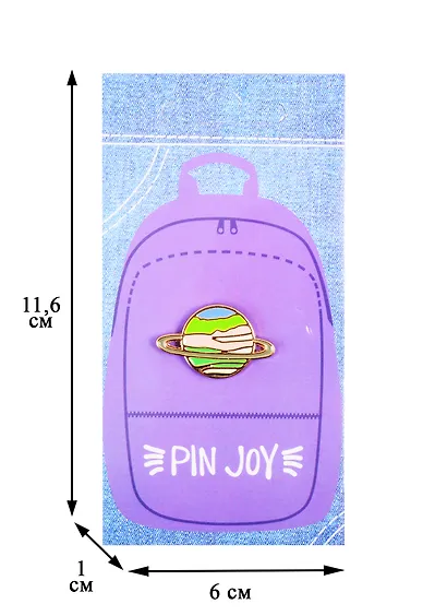 Значок Pin Joy Планета (металл) - фото 3