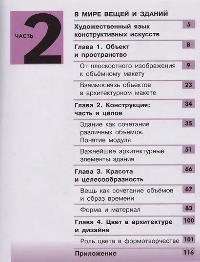Изобразительное искусство. Дизайн и архитектура в жизни человека. 7 класс. Учебник для общеобразовательных организаций. В четырех частях. Часть 2. Учебник для детей с нарушением зрения - фото 2