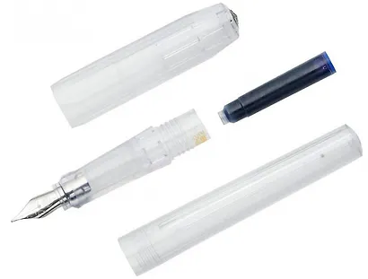 Ручка перьевая "Perkeo All CLear F" 0.7 мм, корпус прозрачный, Kaweco - фото 3