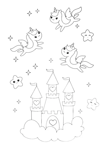 МАКСИ-РАСКРАСКА. КАВАЙИ - фото 2