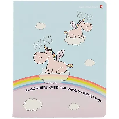 Тетрадь в клетку Альт, "Волшебные единороги", 48 листов, в ассортименте - фото 6