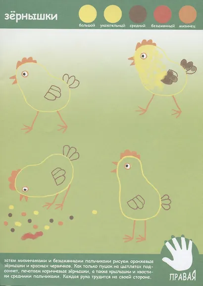 Домашние животные. Рисуем пальчиками - фото 3