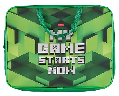 Папка для тетрадей Hatber, Pixels, А4, на молнии - фото 2