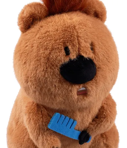 Мягкая игрушка Квокка с расческой (27см) (12-vision-202411-T8) Bookvalno - фото 6