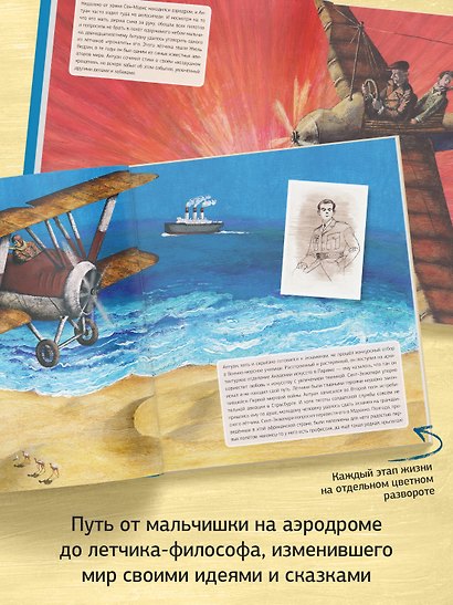 Антуан де Сент-Экзюпери. Жизнь как сказка (илл. М. Бычкова) - фото 7
