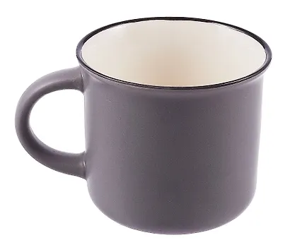 Кружка фарфор матовая 180мл СПб.Мосты, нас разводят, серая - фото 2