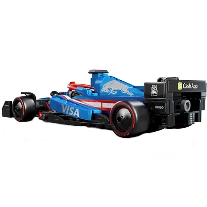 LEGO Speed Champions: Гоночный автомобиль Visa Cash App RB VCARB 01 F1, 248 деталей (77246) - фото 8