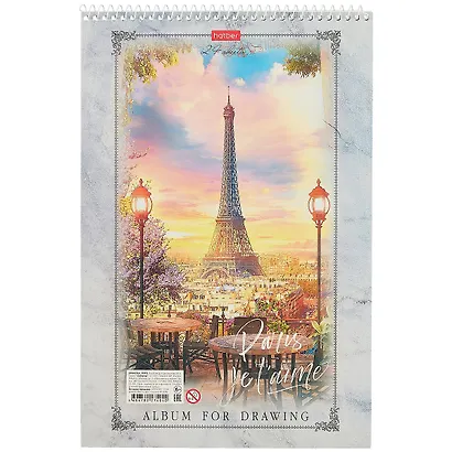 Альбом для рисования Hatber, "Ассорти", А4, 24 листа, на спирали - фото 4