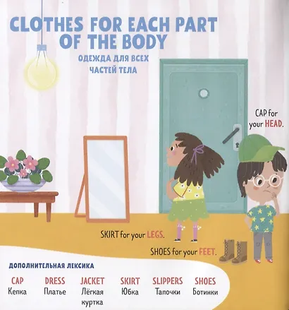 Мой первый английский. Body. Части тела - фото 2