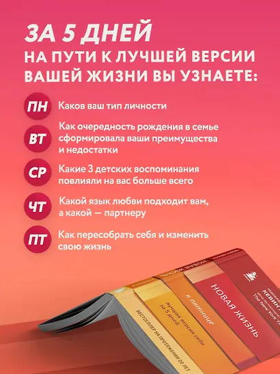 Новая жизнь к пятнице. Лучшая версия себя за 5 дней - фото 6