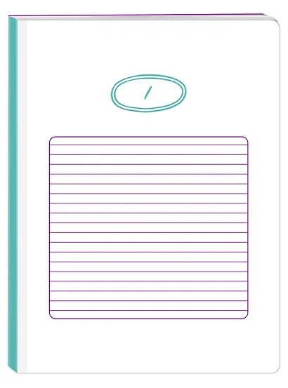 Записная книжка А6 48л кл. "Твой день, твои записи! Блокнот с корейской практичностью" скругленные углы - фото 2