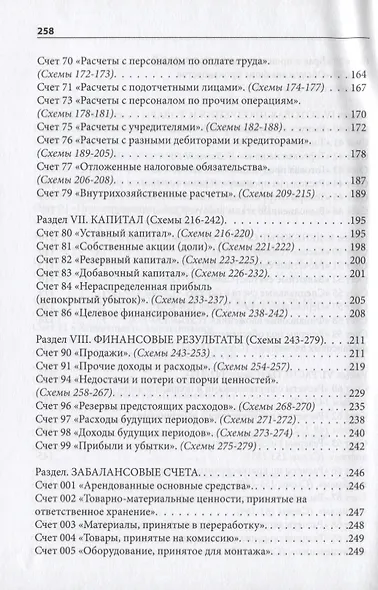План счетов бухгалтерского учета со схемами и комментариями. 62 балансовых счета, 11 забалансовых счетов, 279 схем - фото 4