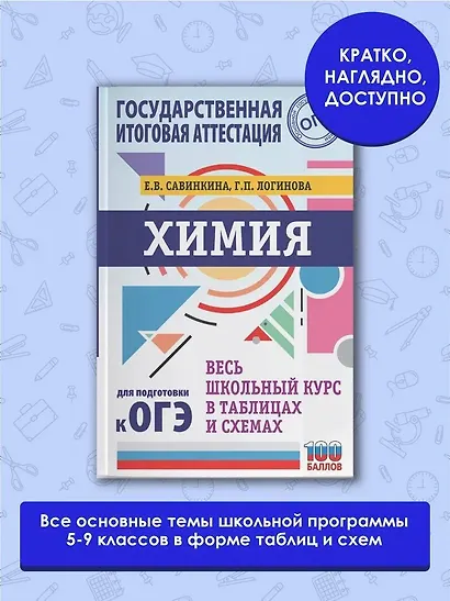 ОГЭ. Химия. Весь школьный курс в таблицах и схемах для подготовки к основному государственному экзамену - фото 3