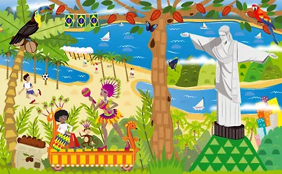 Стикер-мозаика. Чудеса света с наклейками - фото 5