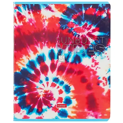 Тетрадь общая «Tie - Dye» в ассортименте, 48 листов в клетку, A5 - Hatber - фото 4