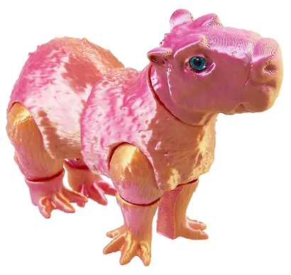 Фигурка 3D Капибара Венера (пластик) (12х11) (115) - фото 3