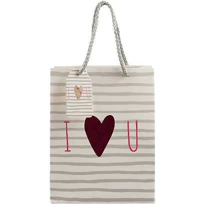 Пакет А5 23*18*10 Love Patern жен., бум.мат.ламинат, ассорти - фото 3