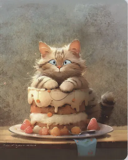 Тетрадь в клетку Be positive, "Чувиляева. Sweet cats", 48 листов, в ассортименте - фото 5