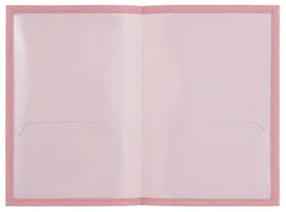 Обложка для паспорта bookvalno, цвет розовый  (экокожа) (ОПН2025-3) - фото 5