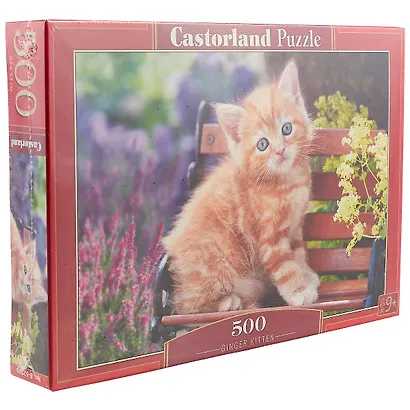 Пазл Castorland 500 эл. 47*33см. Котенок B-52240 - фото 2