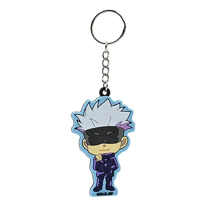 Коллекционный 2D брелок Jujutsu Kaisen, Сатору Годжо, YuMe, (5х7х16), (11261) - фото 1
