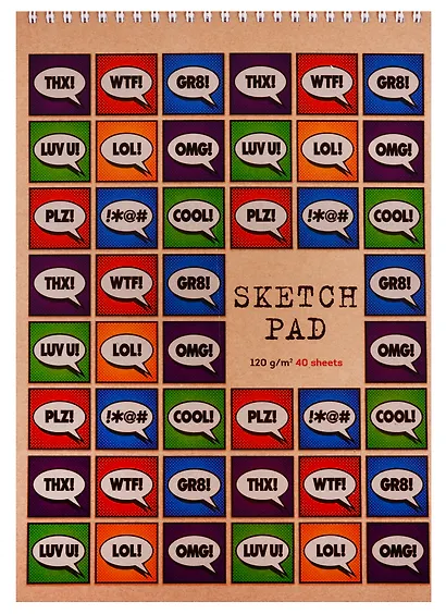 Скетчпад «Комиксы», А5, 40 листов - фото 1