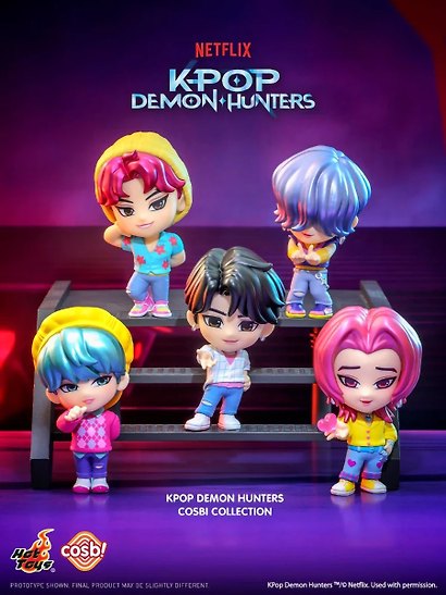 Фигурка Аниме Кейпоп-охотницы на демонов COSBI Blind Box Mini (1шт) (HotT22) - фото 12