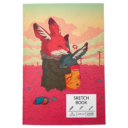 Скетчбук "Добрая встреча", А5+, 80 листов - фото 2