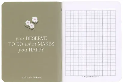 Записная книжка А6 32л кл. "April", белый, карт.обл., спираль, микротекстурирование, ламинация, тиснение золотой фольгой - фото 2